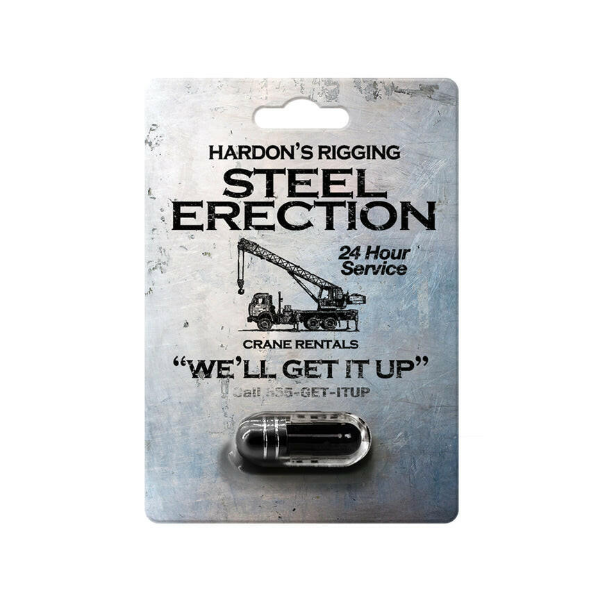 Steel Erection Male Enhancement Pill 1ct