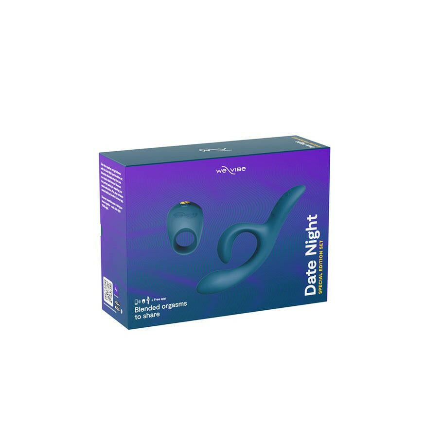 We-Vibe Date Night Holiday Gift Set Green Velvet