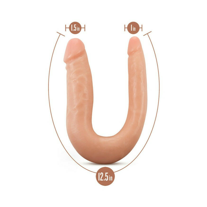 Dr. Skin Mini Double Dong 12in. Dual-Ended Dildo