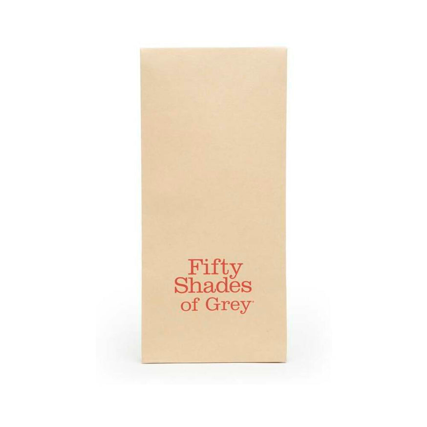 Fifty Shades of Grey Sweet Anticipation Faux Leather Reversible Velcro Blindfold Red/Black