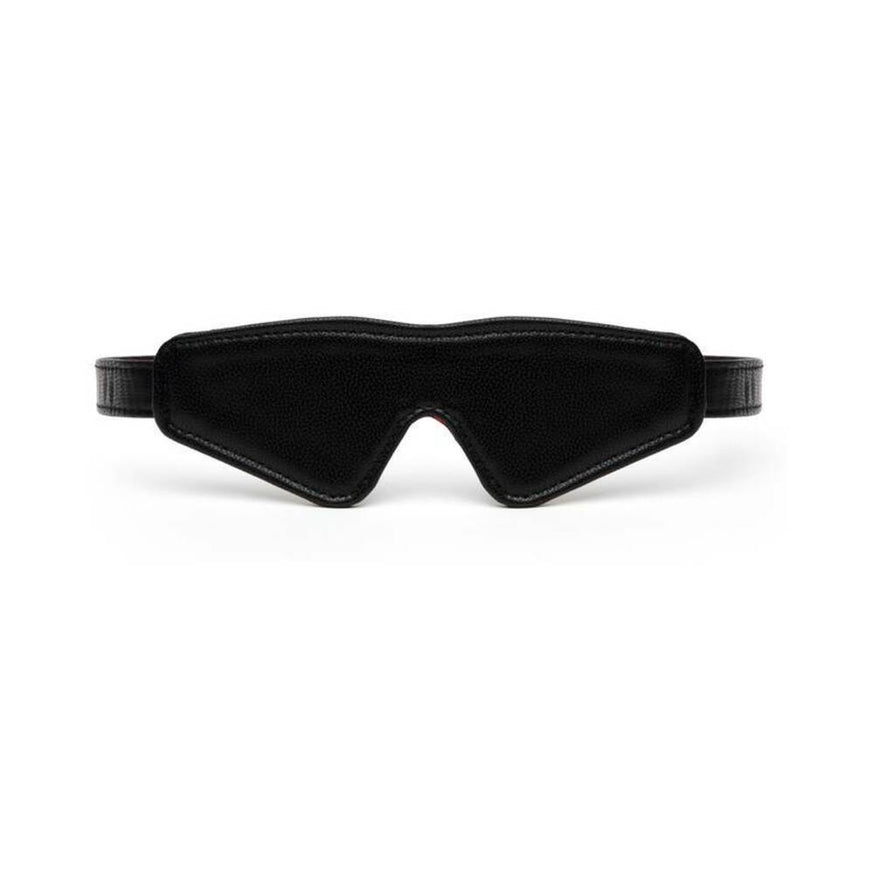 Fifty Shades of Grey Sweet Anticipation Faux Leather Reversible Velcro Blindfold Red/Black