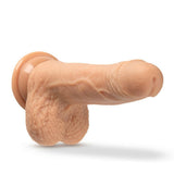 Dr. Grey 7in. Thumping Dildo- Beige