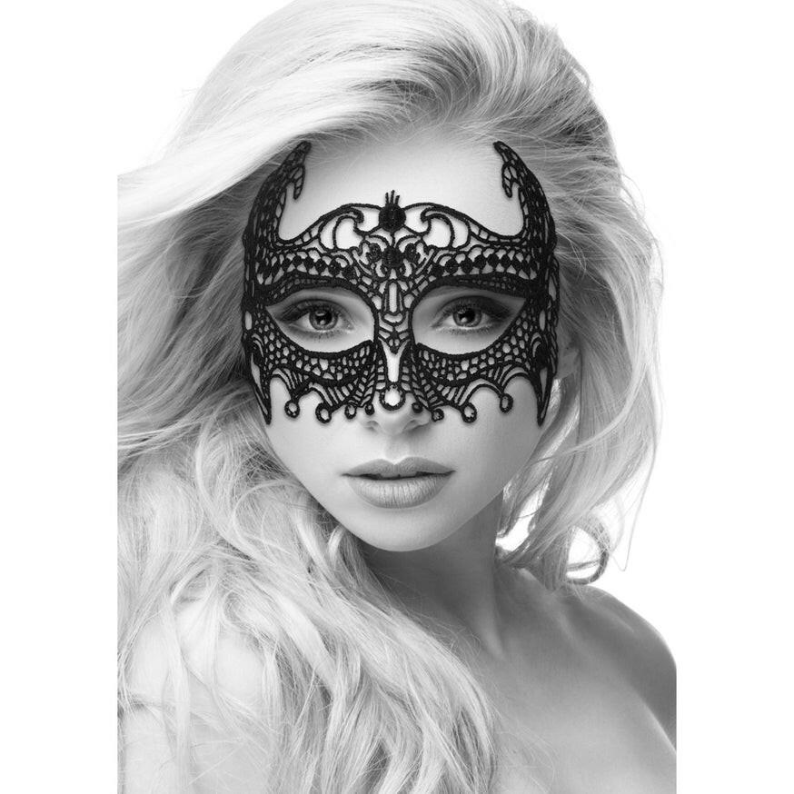 Ouch! Black & White Empress Lace Eye Mask