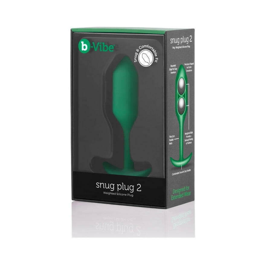 B-Vibe Snug Plug 2 Weighted Plug
