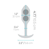 B-Vibe Snug Plug 2 Weighted Plug