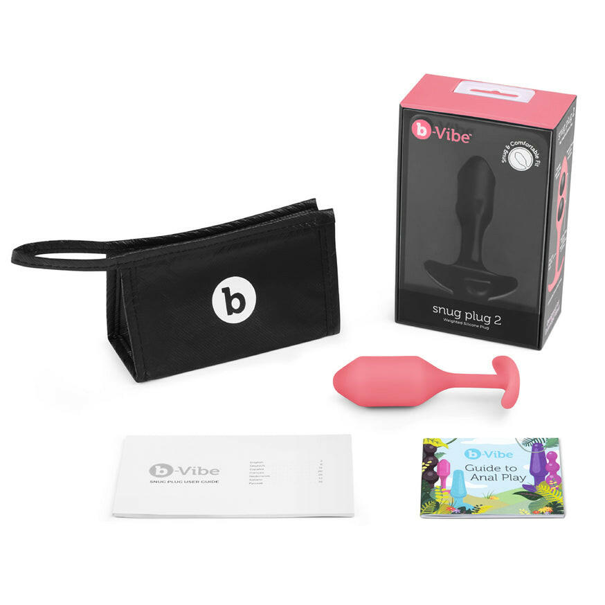 B-Vibe Snug Plug 2 Weighted Plug