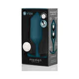 B-Vibe Snug Plug 6 Weighted Plug