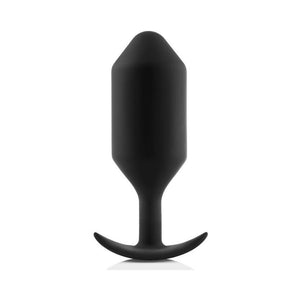 B-Vibe Snug Plug 7 Weighted Plug- Black