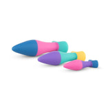 PMV20 Koda 3-Piece Butt Plug Set- Multicolor