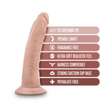 Dr. Skin Plus Realistic 7 in. Triple Density Posable Dildo