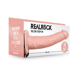 RealRock Realistic Hollow Strap-On- w/o Balls