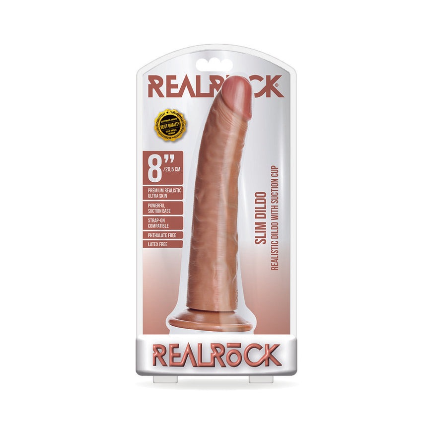 RealRock Realistic Slim Dildo w/o Balls