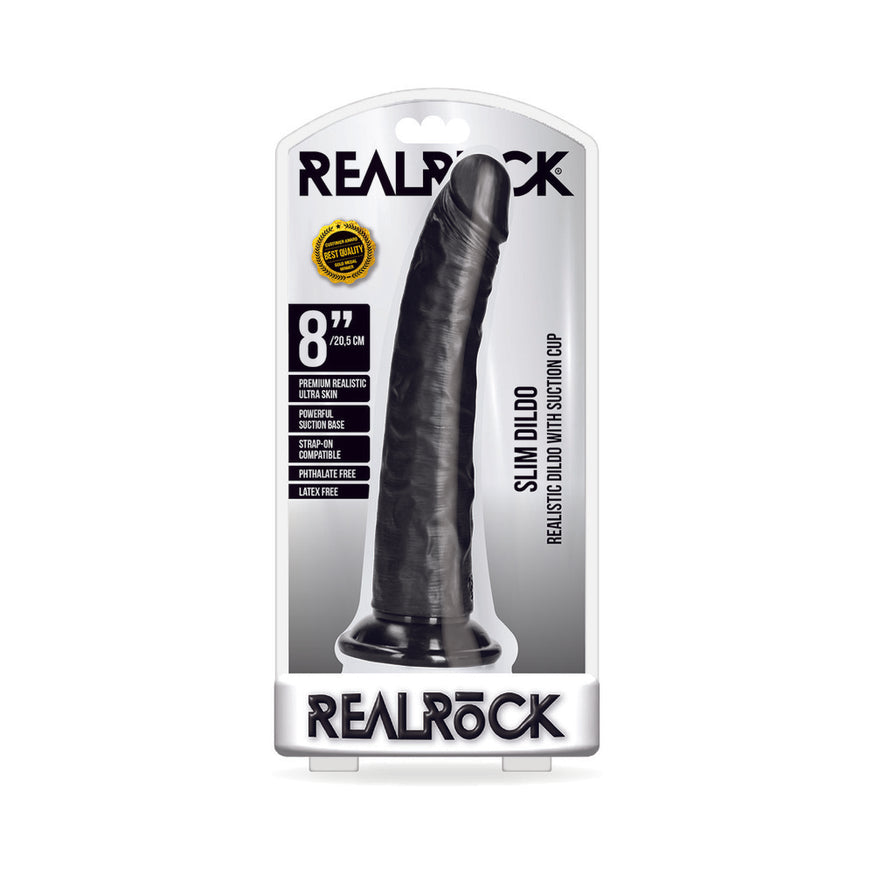 RealRock Realistic Slim Dildo w/o Balls