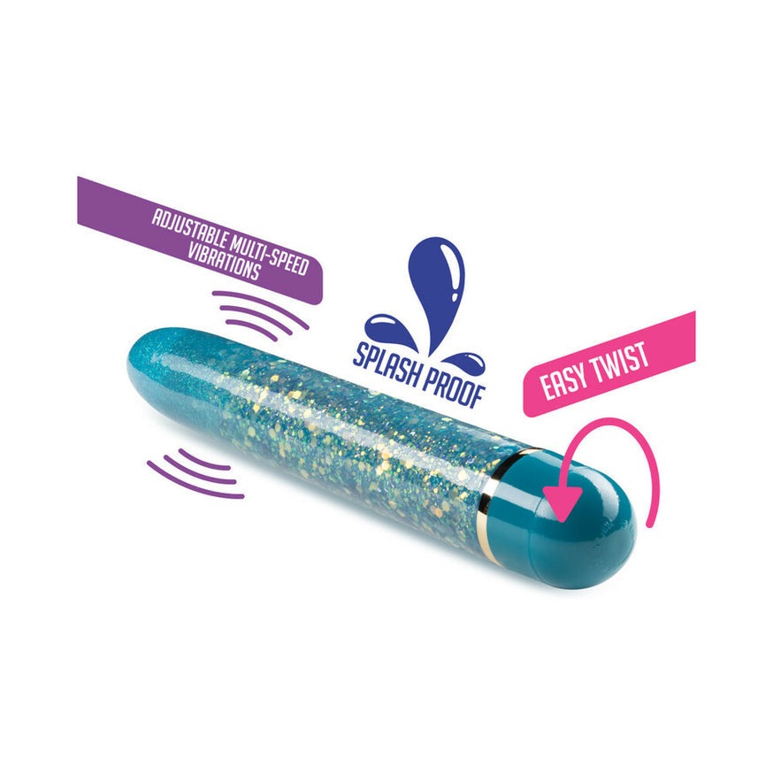 Blush The Collection Astral Slimline Vibrator- Teal