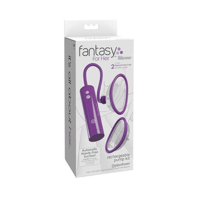 Fantasy For Her Rechargeable Pussy Pump Kit Silicone