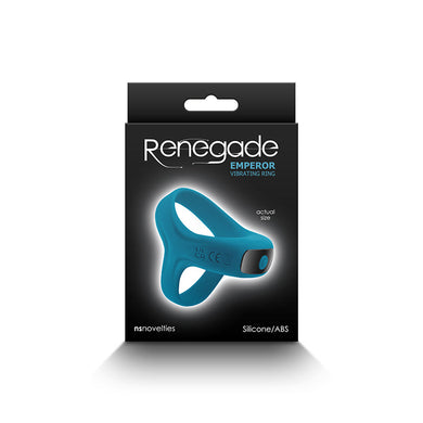Renegade Emperor Vibrating Ring- Teal