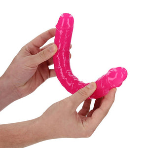 RealRock GITD Double Dong Dual-Ended Dildo