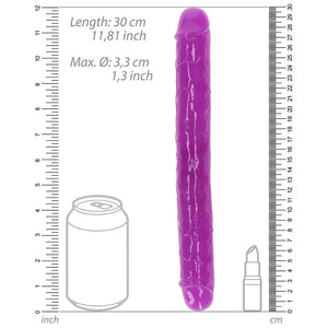 RealRock GITD Double Dong Dual-Ended Dildo