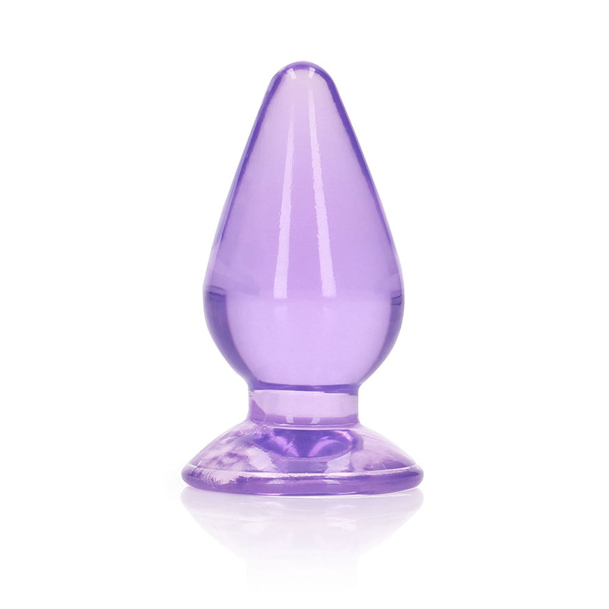 RealRock Crystal Clear 3.5 in. Anal Plug