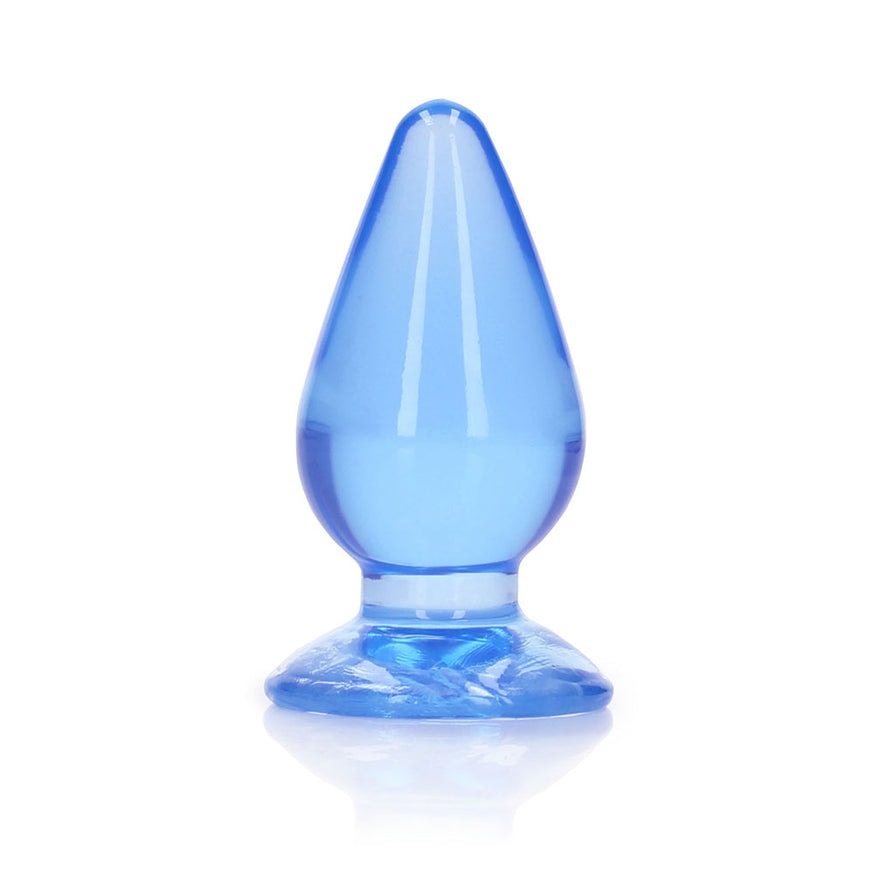 RealRock Crystal Clear 3.5 in. Anal Plug