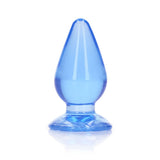 RealRock Crystal Clear 3.5 in. Anal Plug