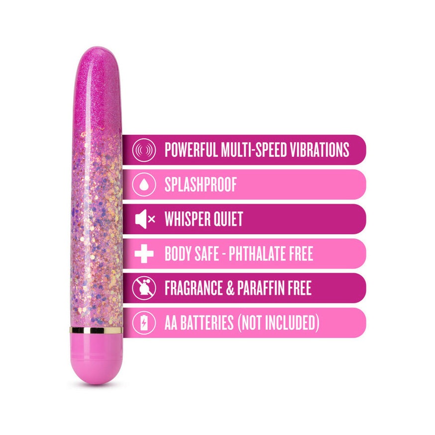 Blush The Collection Celestial Slimline Vibrator- Pink
