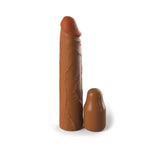 Fantasy X-tensions Elite 8 in. Silicone Sleeve with 2 in. Extender- Tan