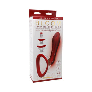 Bloom Intimate Limited Edition Automatic Vibrating Rechargeable 4-In-1