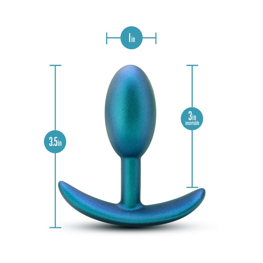 Anal Adventures Matrix Nebula Plug- Lunar Blue