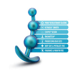 Anal Adventures Matrix Gamma Plug- Neptune Teal
