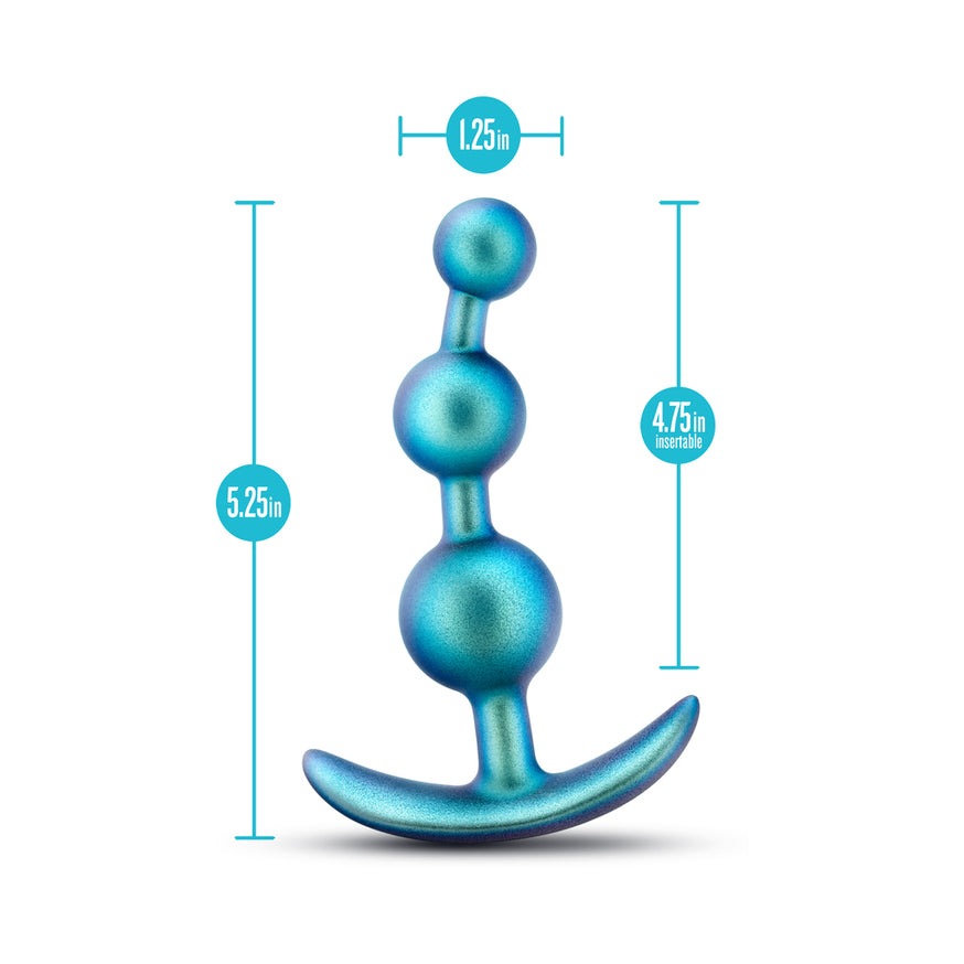 Anal Adventures Matrix Gamma Plug- Neptune Teal