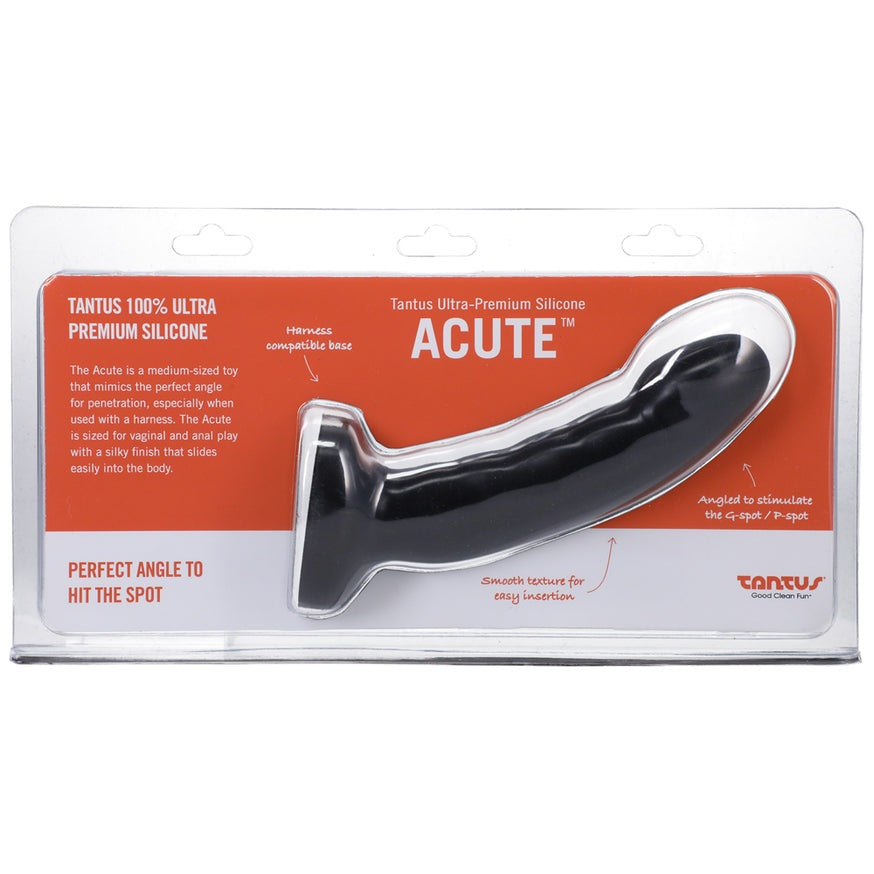 Tantus Acute 5.5 in. Curved Dildo Medium-Firm- Night Sky