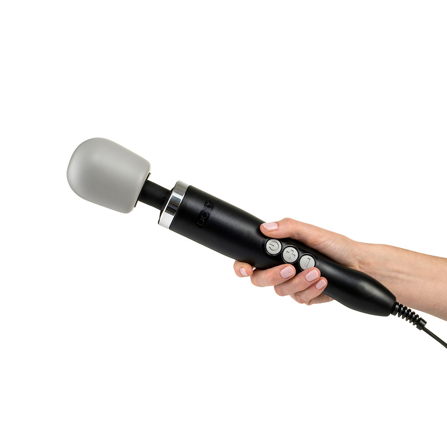 Doxy Original Massager Wand Vibrator- Black