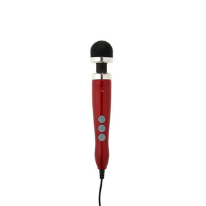Doxy Die Cast 3 Compact Wand Vibrator- Candy Red