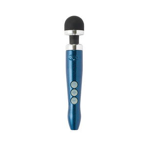 Doxy Die Cast 3R Rechargeable Compact Wand Vibrator- Blue Flame