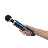 Doxy Die Cast 3R Rechargeable Compact Wand Vibrator- Blue Flame