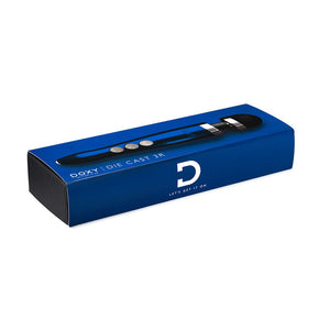 Doxy Die Cast 3R Rechargeable Compact Wand Vibrator- Blue Flame