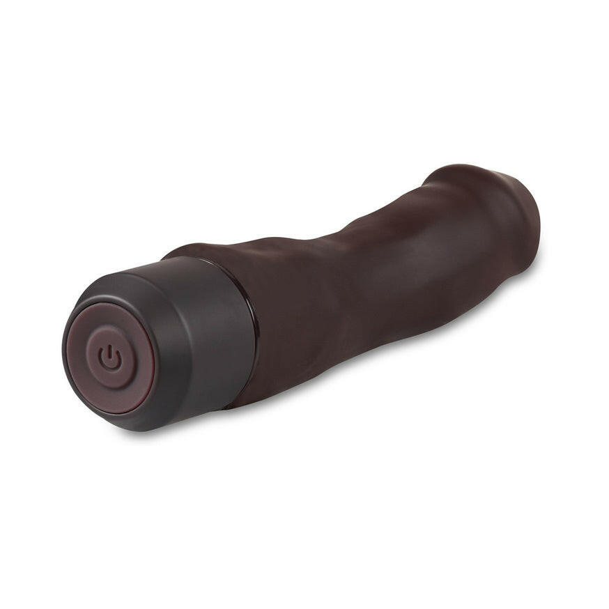 Dr. Steve vibrating Dildo 7in- Brown