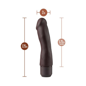 Dr. Steve vibrating Dildo 7in- Brown