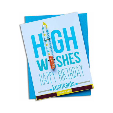 High Wishes Birthday One Hitter Kard