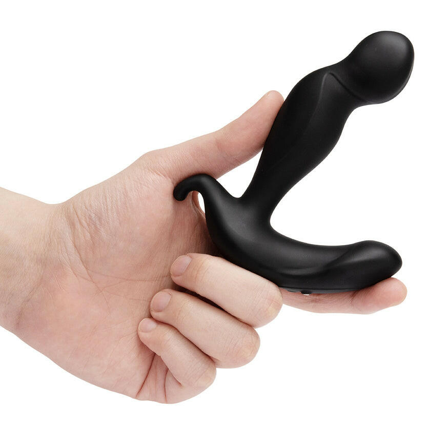 B-Vibe 360 Rotating and Vibrating Plug- Black