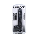 RealRock Extra Long Dildo- with Balls