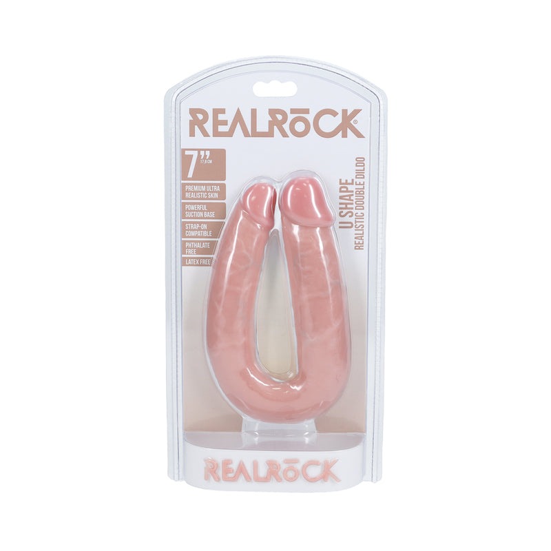 RealRock U-Shaped Double Dildo