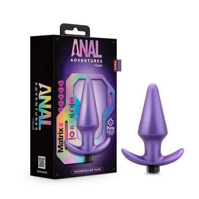 Anal Adventures Matrix Interstellar Plug- Astro Violet