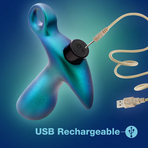 Anal Adventures Matrix Teleportation Plug- Lunar Blue