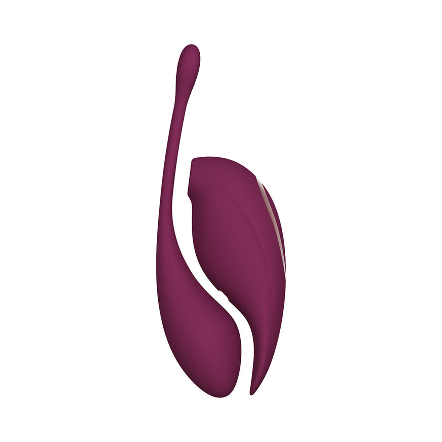 Twitch 2 innovation Vibrating Egg- Burgundy