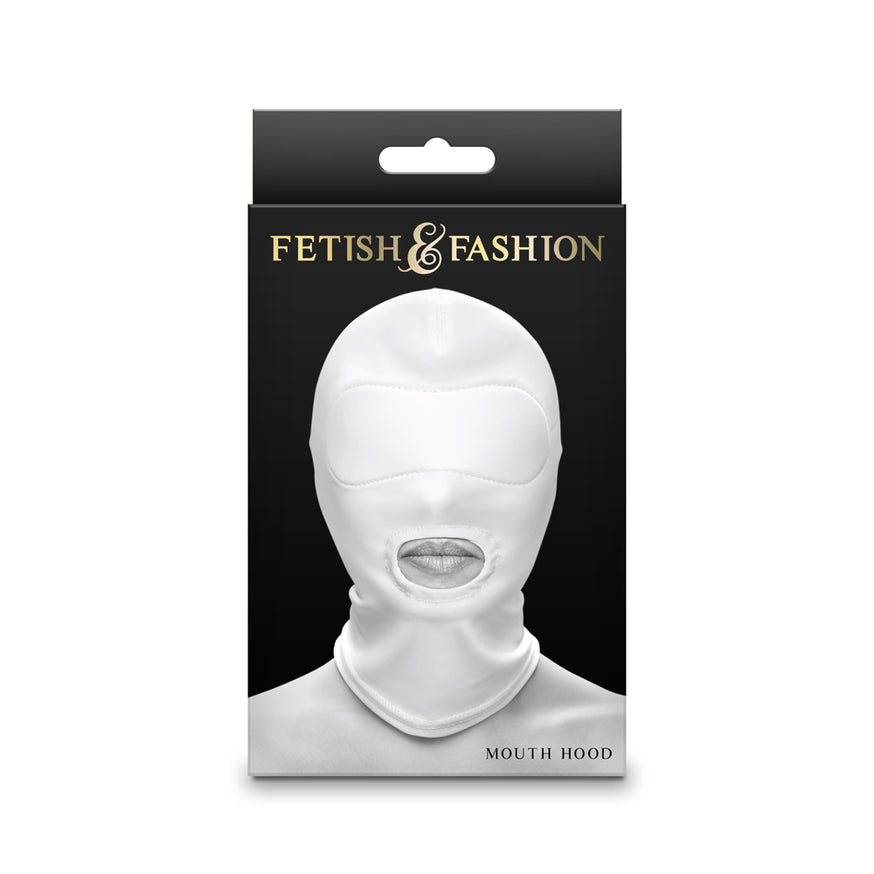 Fetish&Fashion Mouth Hood- White