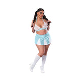 Magic Silk Dress Up Head Cheerleader Costume