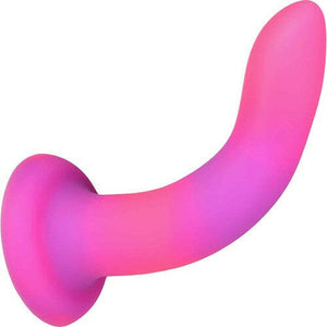 RAVE BY ADDICTION SILICONE 8" GLOW IN THE DARK - PINK & PURPLE