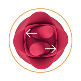 Clit-Tastic Tulip Finger Massager- Red